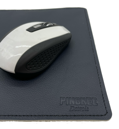 Motor City Leather Pad (Mouse Pad and Tray Insert) | Detroit Rod and Custom