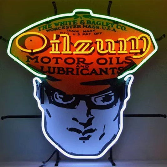 Oilzum Motor Oils and Lubricants Neon Sign | Detroit Rod and Custom