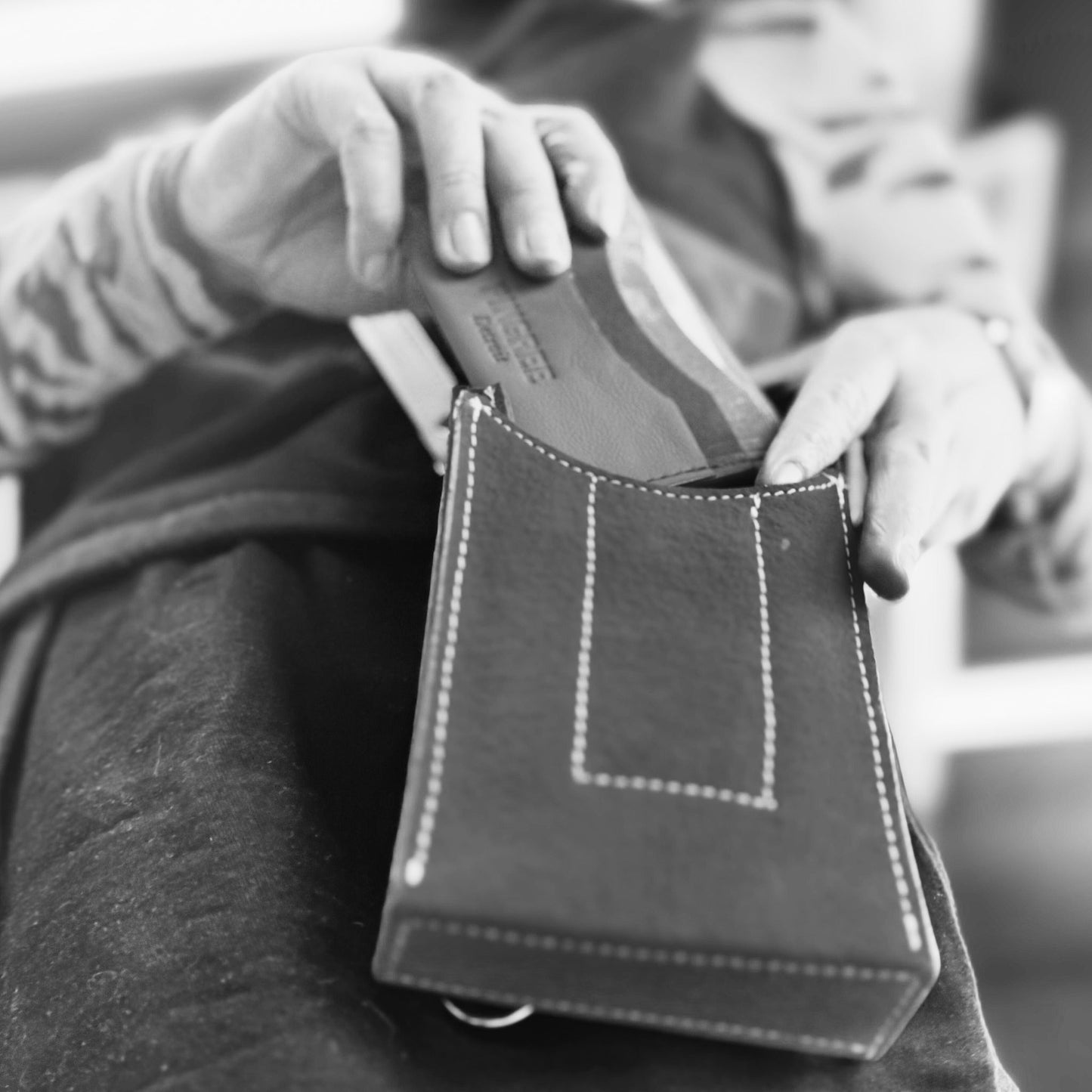Motown Venue Bag, Leather Strap | Detroit Rod and Custom
