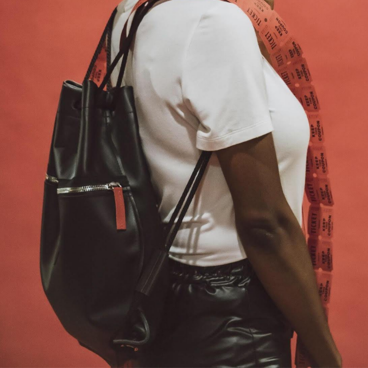 Detroit Drawstring Backpack (Made to Order) | Detroit Rod and Custom