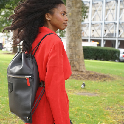 Detroit Drawstring Backpack (Made to Order) | Detroit Rod and Custom