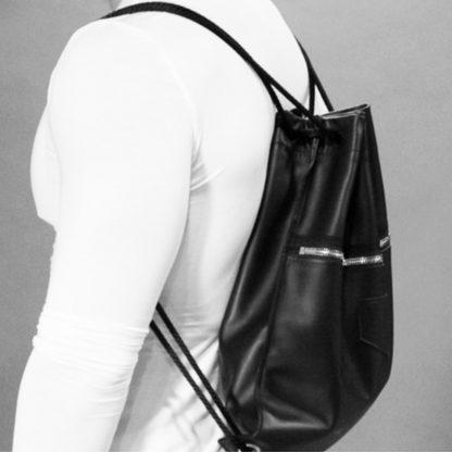 Detroit Drawstring Backpack (Made to Order) | Detroit Rod and Custom