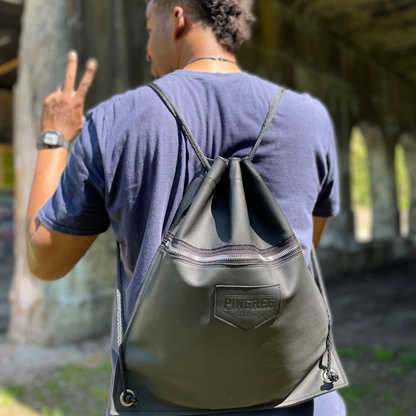 Detroit Drawstring Backpack (Made to Order) | Detroit Rod and Custom