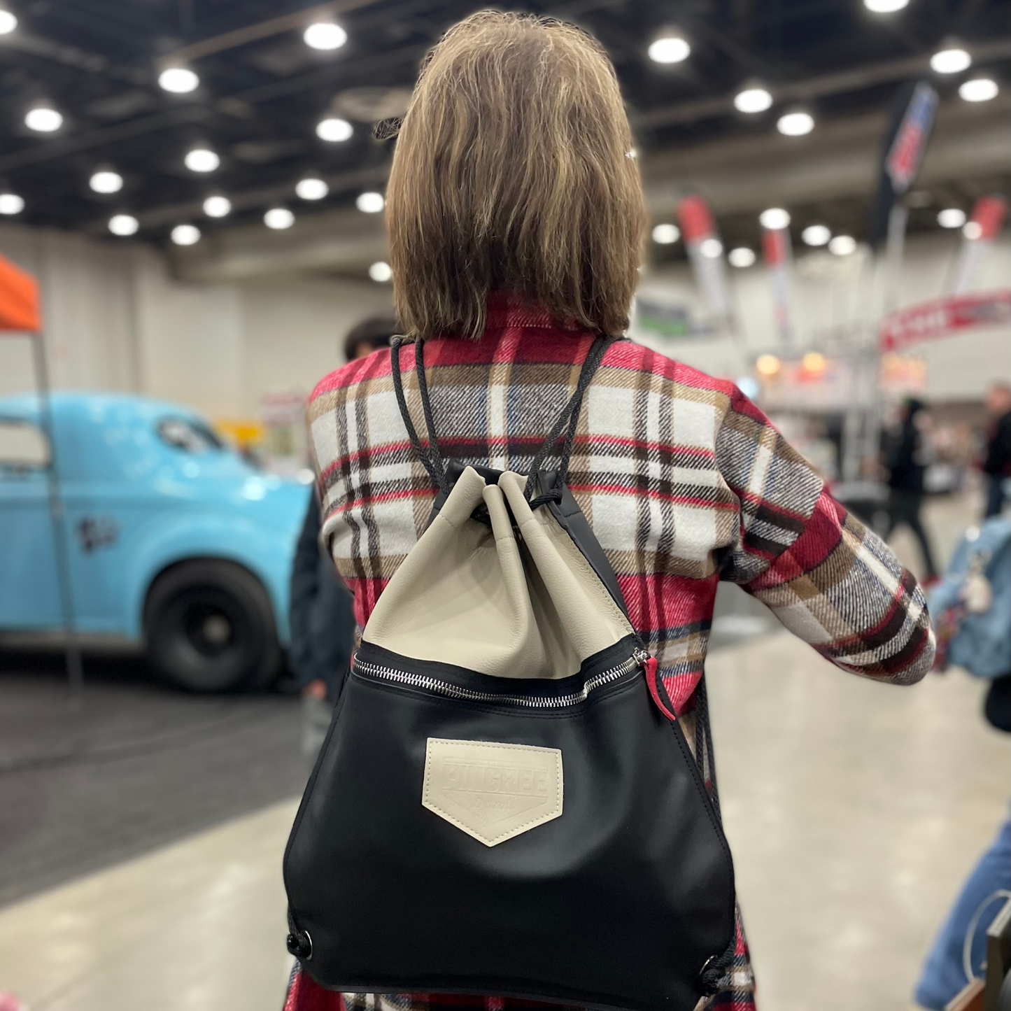 Detroit Drawstring Backpack (Made to Order) | Detroit Rod and Custom