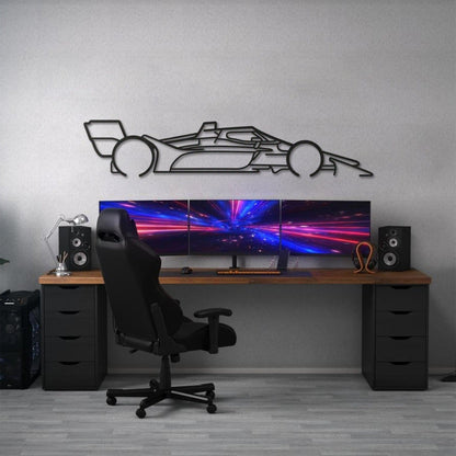2022 Indy Car Classic Metal Car Wall Art