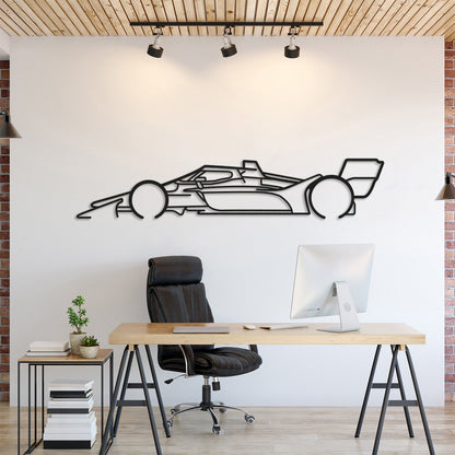 2022 Indy Car Classic Metal Car Wall Art