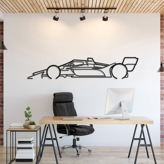 2022 Indy Car Classic Metal Car Wall Art