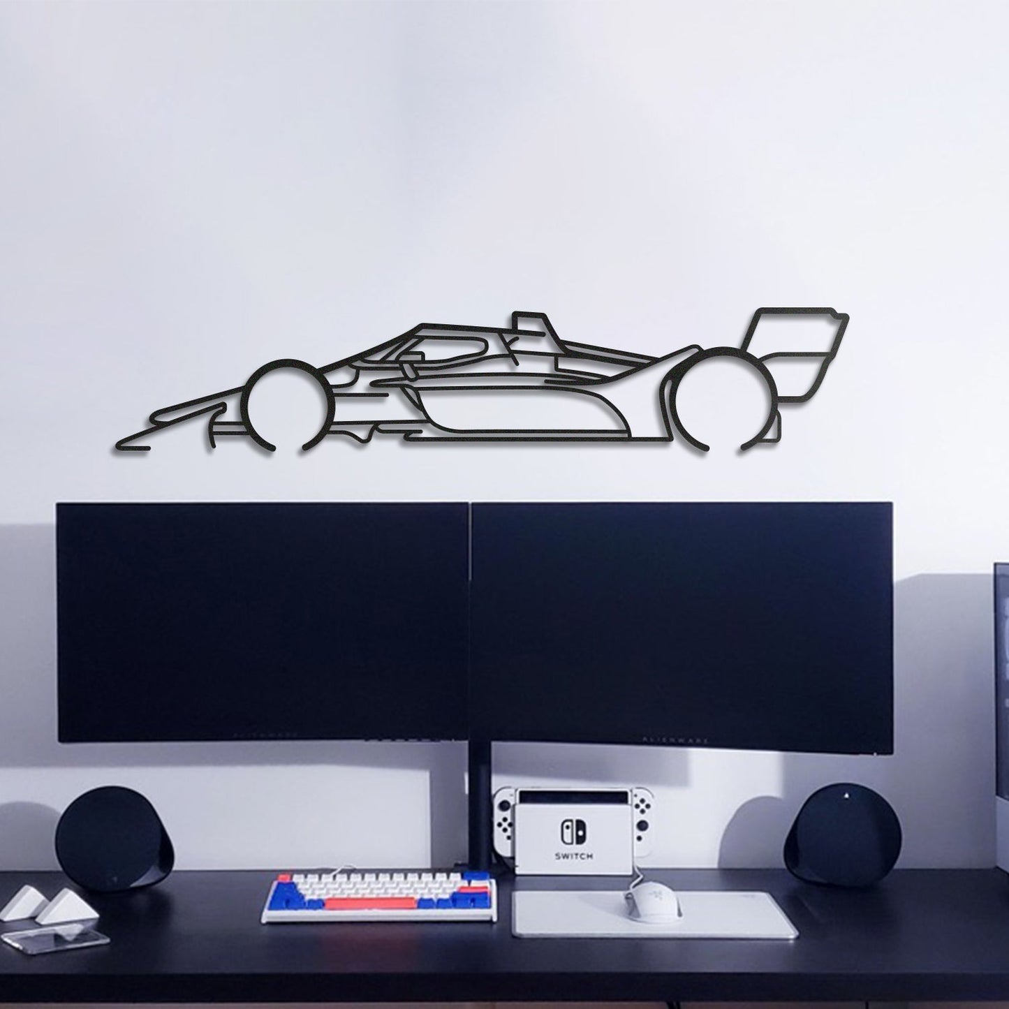 2022 Indy Car Classic Metal Car Wall Art