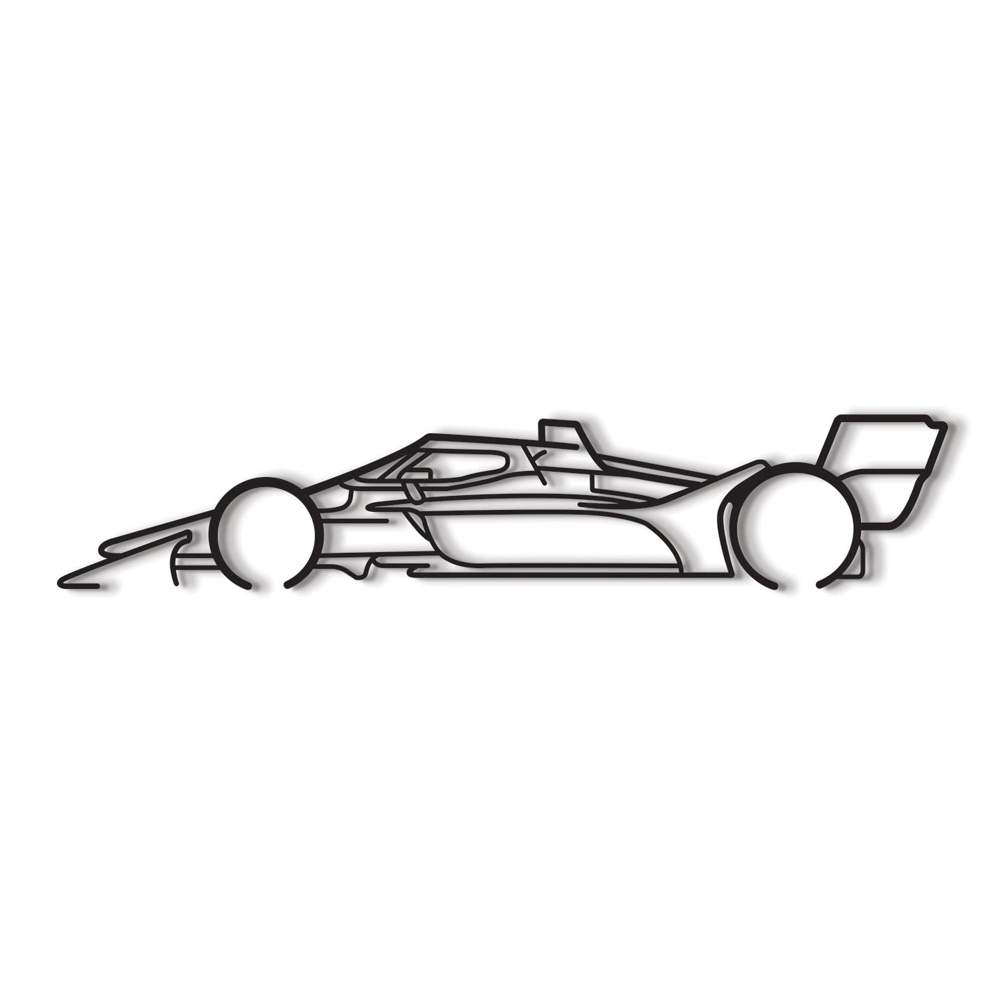 2022 Indy Car Classic Metal Car Wall Art