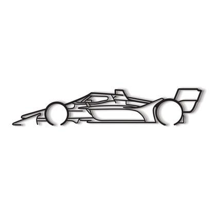 2022 Indy Car Classic Metal Car Wall Art