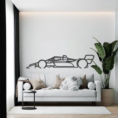2022 Indy Car Classic Metal Car Wall Art