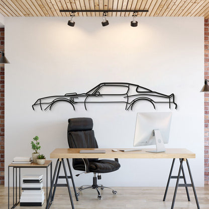 1977 Trans Am Classic Metal Car Wall Art